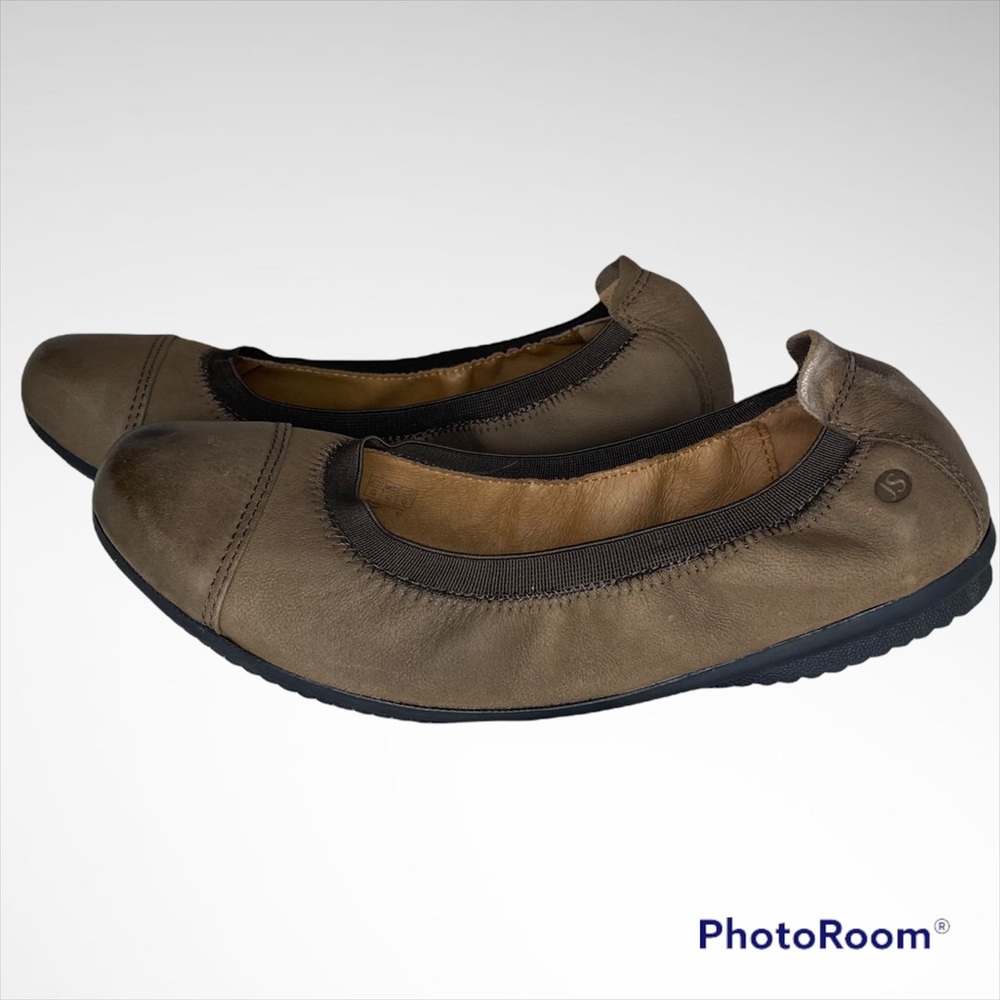 Josef Siebel Pippa leather flats Sz 37 US 6-6.5